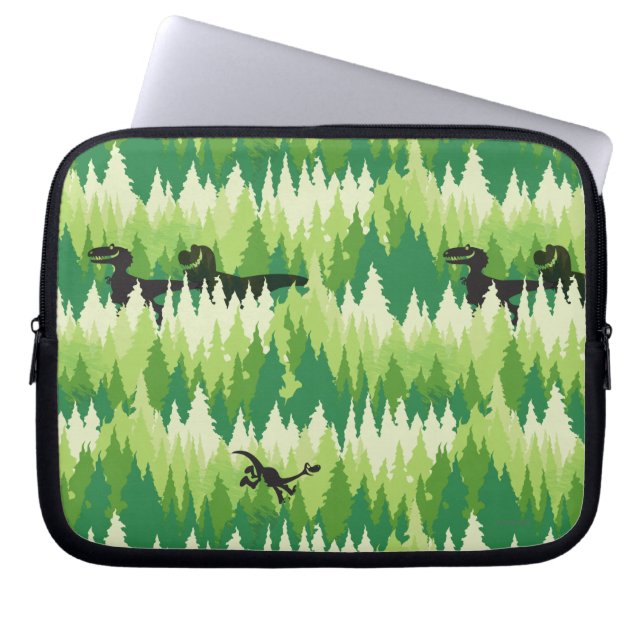 Housse Pour Ordinateur Portable Motif forestier Dino (Devant)