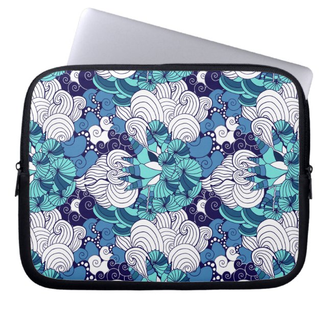 Housse Pour Ordinateur Portable Motif funky Seashell (Devant)