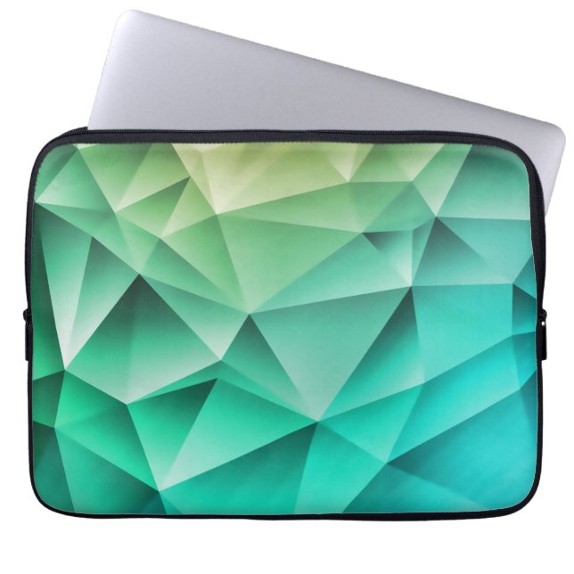 Housse Pour Ordinateur Portable Motif géométrique de polygones cool (Devant)