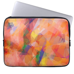 Housse Pour Ordinateur Portable Motif géométrique moderne abstrait 3 de l'art