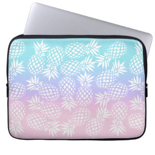 Housse Pour Ordinateur Portable Motif Girly élégant d'ananas de gradient coloré