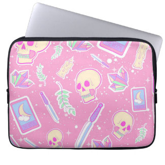 Housse Pour Ordinateur Portable Motif gothique pastel mignon et ensorcelant avec c