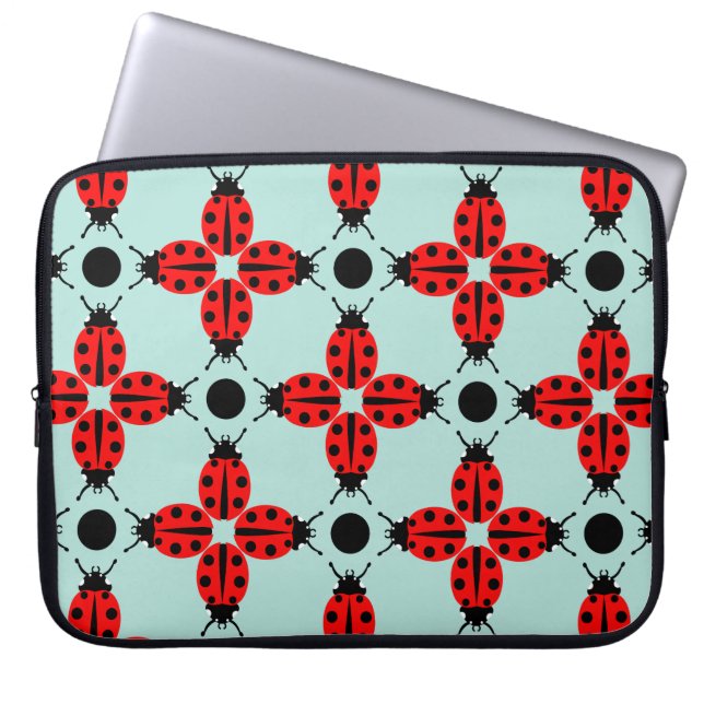 Housse Pour Ordinateur Portable Motif Ladybug (Devant)