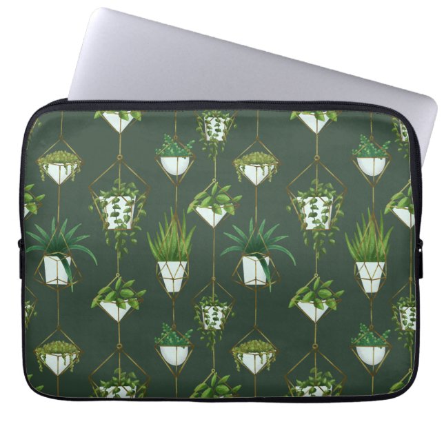 Housse Pour Ordinateur Portable Motif ménager à accrochage géométrique (Devant)