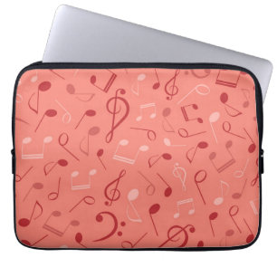 Housse Pour Ordinateur Portable Motif musical