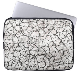 Housse Pour Ordinateur Portable Motif numérique marbre fissuré