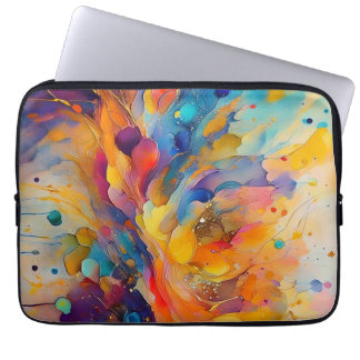 Housse Pour Ordinateur Portable Motif Paint Splatter 2