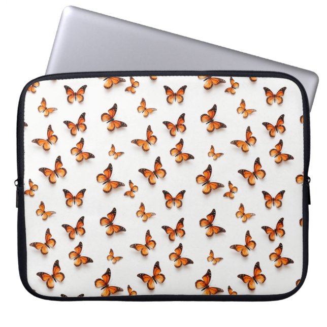Housse Pour Ordinateur Portable Motif papillon Monarch (Devant)