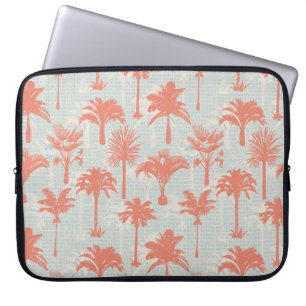 Housse Pour Ordinateur Portable Motif Pastel Palm Tree