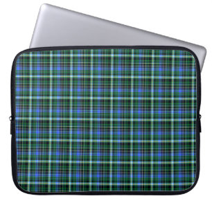 Housse Pour Ordinateur Portable Motif plaid sans couture. Motif de tissu. Textureb
