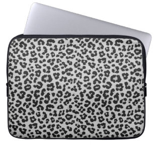 Housse Pour Ordinateur Portable Motif Poster de animal de Grey Grey Ash Leopard Ch