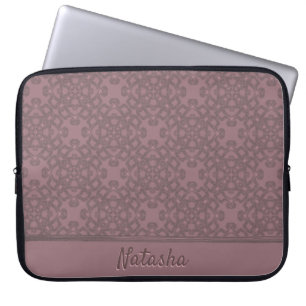 Housse Pour Ordinateur Portable Motif Rose Dusty personnalisé