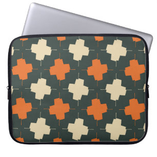 Housse Pour Ordinateur Portable Motif sans couture avec éléments géométriques lumi