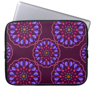 Housse Pour Ordinateur Portable Motif sans couture avec ornement artistique de man