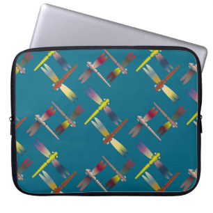 Housse Pour Ordinateur Portable Motif sans couture de couleur décorative avec glis