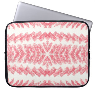 Housse Pour Ordinateur Portable Motif sans couture géométrique ethnique orientale.