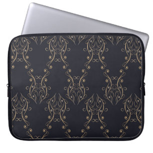 Housse Pour Ordinateur Portable Motif sans faille Art déco. arrière - plan vintage
