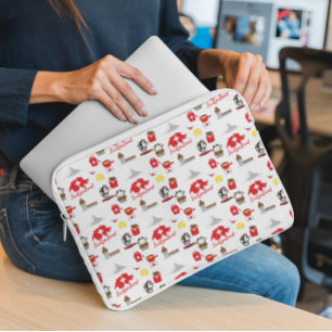 Housse Pour Ordinateur Portable Motif Souvenirs suisses