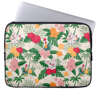 Housse Pour Ordinateur Portable Motif tropical de Pua et Heihei