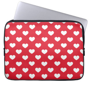 Housse Pour Ordinateur Portable Motif Valentine Arrière - plan Avec Coeur Amour