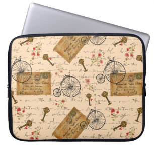 Housse Pour Ordinateur Portable motif vintage