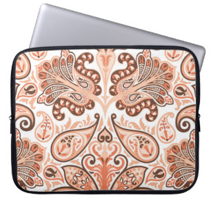 Housse Pour Ordinateur Portable motif vintage coloré en style cachemire