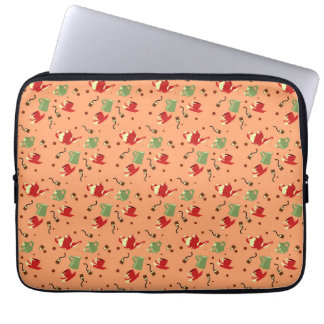 Housse Pour Ordinateur Portable "Motif Vintage de Tea Party - Thé de Whimsical, Cu