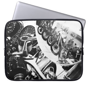 Housse Pour Ordinateur Portable Moto Moto Motorcycle Biker Rider Manche Ordinateur