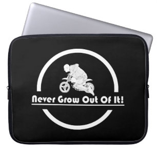 Housse pour ordinateur portable Motorbike Never Gr