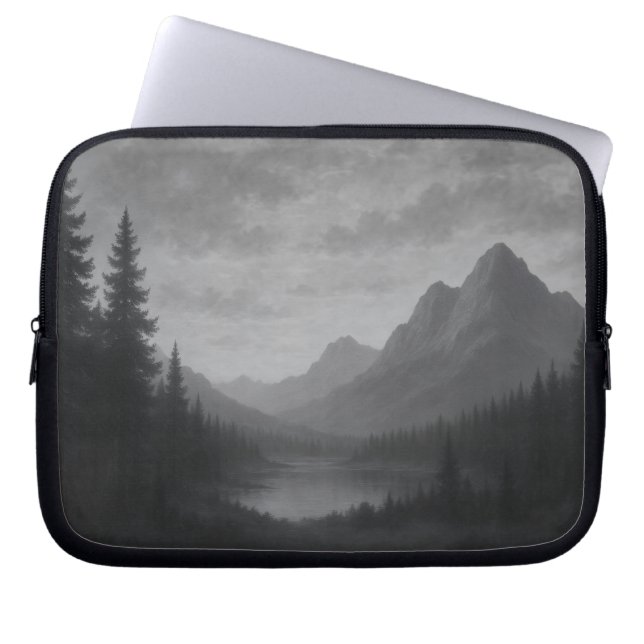 Housse Pour Ordinateur Portable Mountain Escape Laptop Case (Devant)