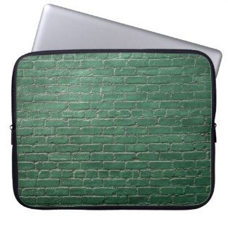 Housse Pour Ordinateur Portable Mur peint en vert