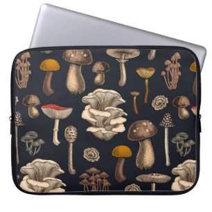 Housse Pour Ordinateur Portable Mushrooms sauvages