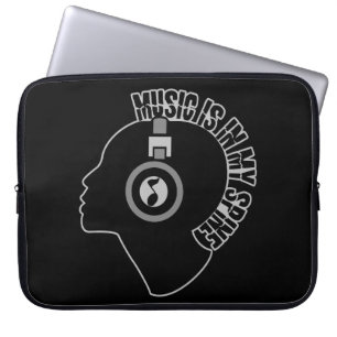 Housse Pour Ordinateur Portable Musique couleur poche portable
