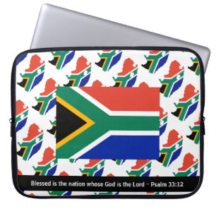 Housse Pour Ordinateur Portable Nation Bénéficiaire de l'AFRIQUE DU SUD