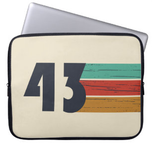 Housse Pour Ordinateur Portable né en 1943 anniversaire vintage