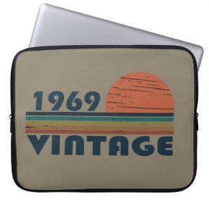 Housse Pour Ordinateur Portable Né en 1969 anniversaire vintage