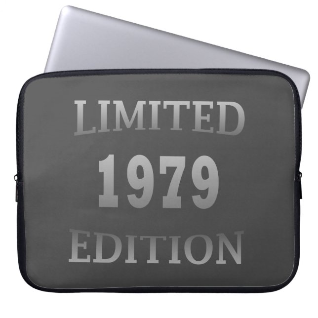 Housse Pour Ordinateur Portable né en 1979 anniversaire édition limitée (Devant)