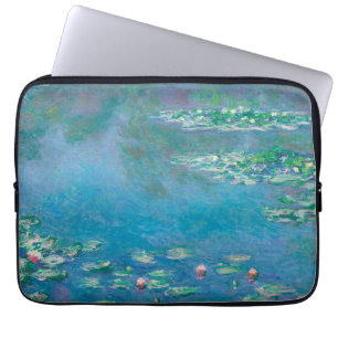 Housse Pour Ordinateur Portable Nénuphars de Claude Monet Fine Art Painting