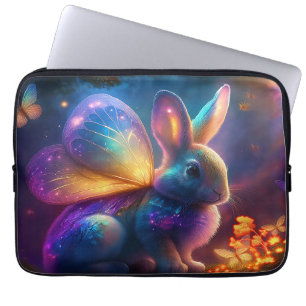 Housse Pour Ordinateur Portable Neon Bunny