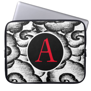 Housse Pour Ordinateur Portable NEOPRENE SLEEVE JAPONAIS CLOUD MOTIF do-it-yoursel