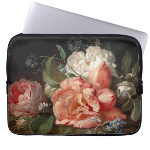 Housse Pour Ordinateur Portable Neugebauer J. Un bouquet de fleurs aux Roses...