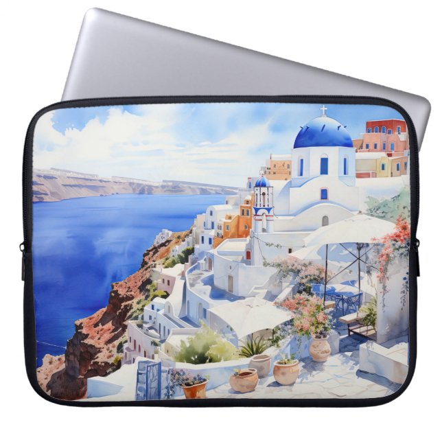 Housse Pour Ordinateur Portable Nice Santorini (Devant)