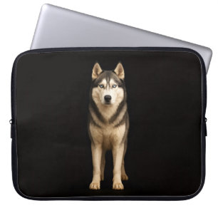 Housse pour ordinateur portable Noir 4 Luxe, Husky