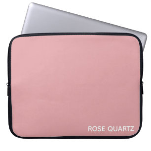 Housse Pour Ordinateur Portable Nom de couleur rose quartz rose