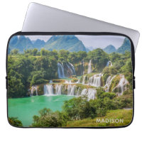 Nom personnalisé Cascades Porte-manches pour ordin