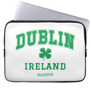 Housse Pour Ordinateur Portable Nom personnalisé Dublin Irlande