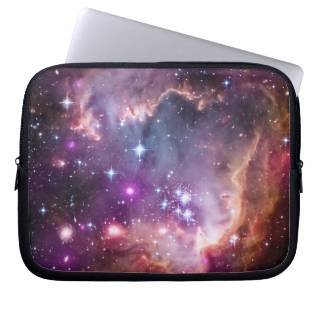 Housse Pour Ordinateur Portable Nuage Magellanique Violet (Devant)