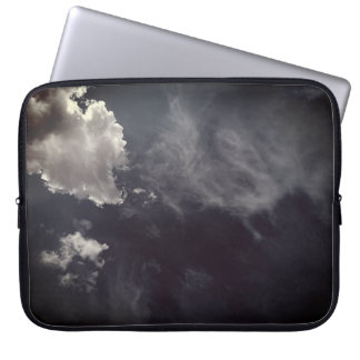Housse Pour Ordinateur Portable Nuage métallique
