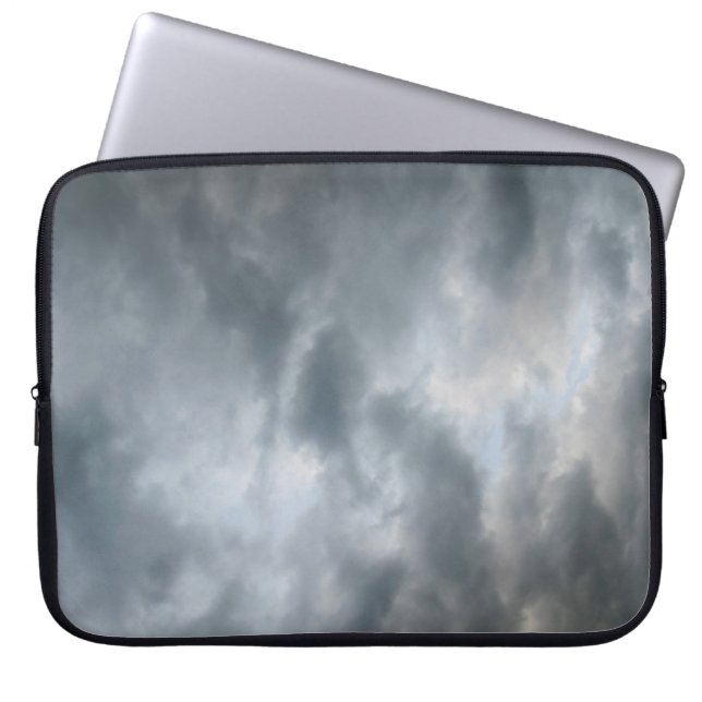 Housse Pour Ordinateur Portable Nuages de tempête en panne (Devant)