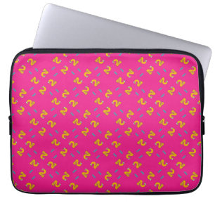 Housse Pour Ordinateur Portable Numéro deux rose